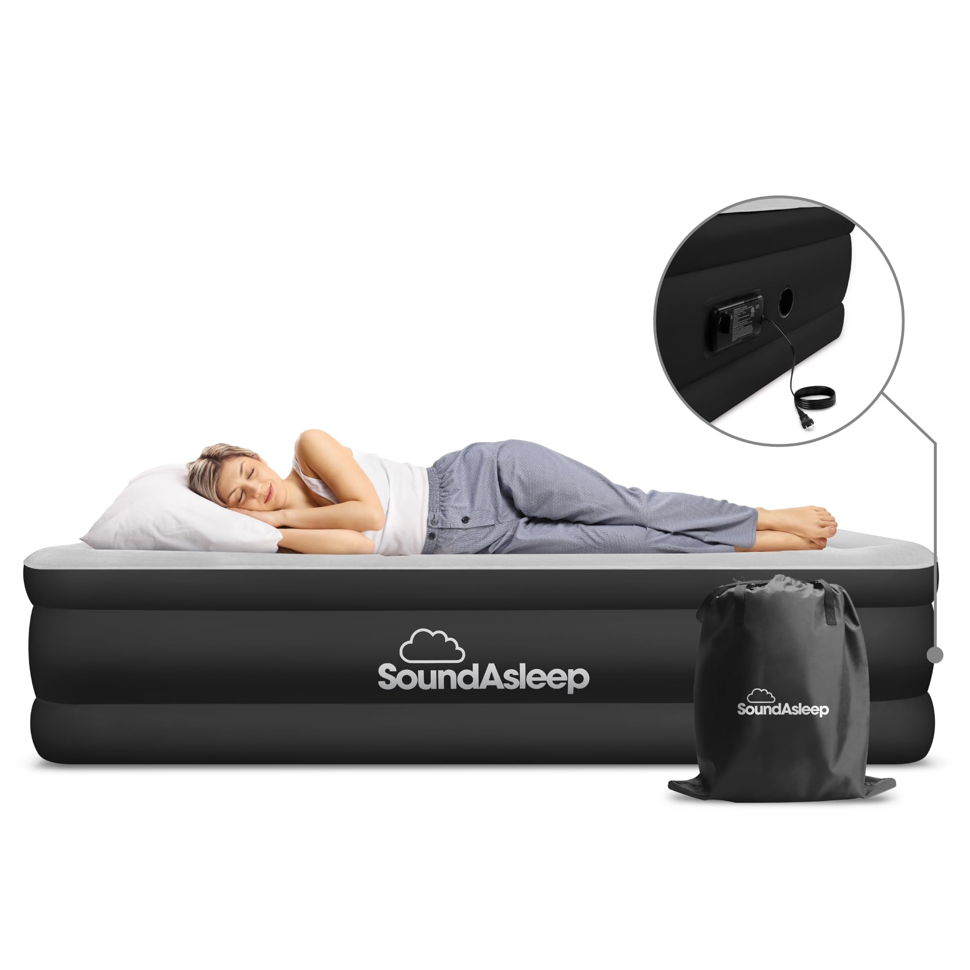 Amazon.com: SoundAsleep Products Dream Series Luxury Air Mattress